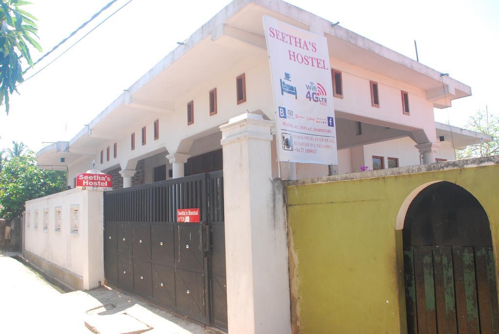 Seetha'S Hostel Negombo Ngoại thất bức ảnh